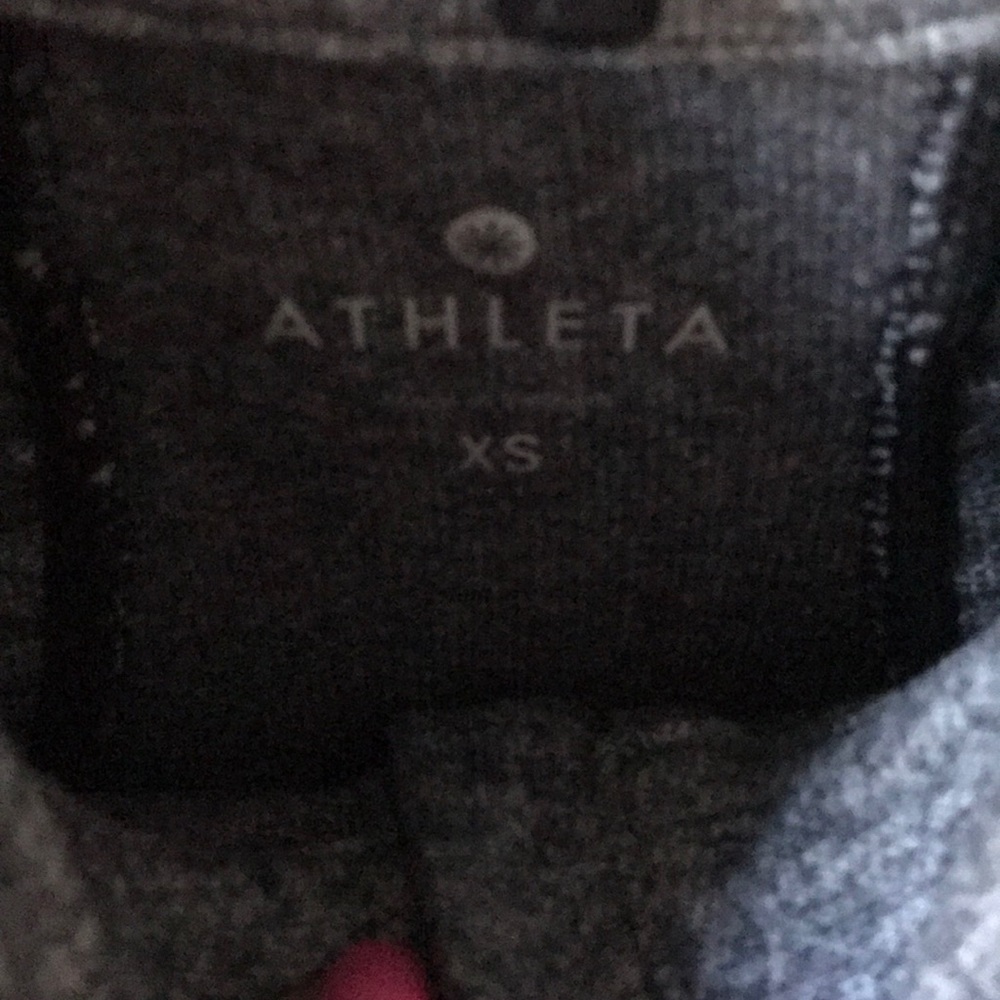 Athleta Gray olompali half zip pullover XS - Picture 4 of 6